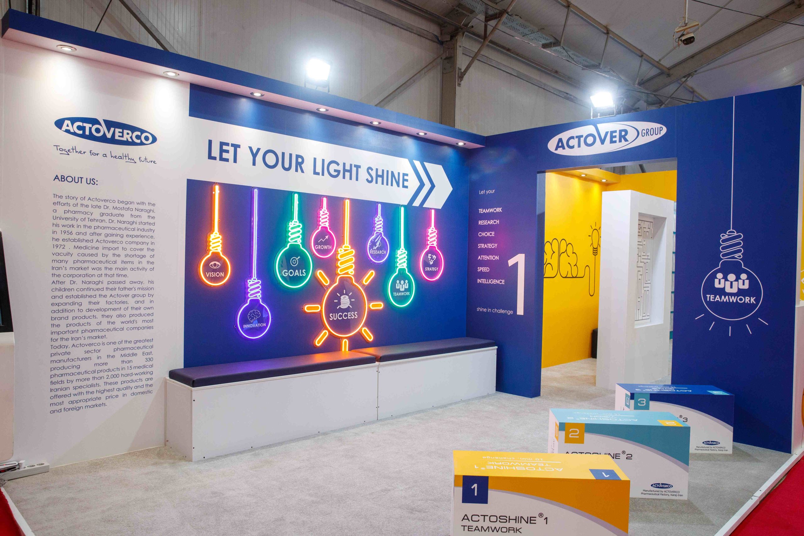 شرکت اکتوورکو در نمایشگاه کار 1402